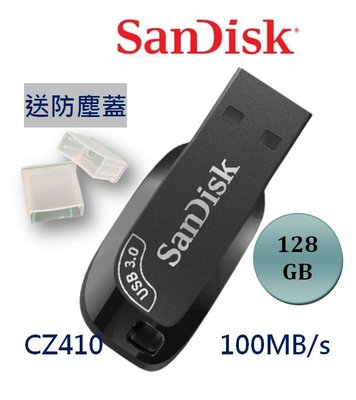 SanDisk 128G USB3.0 ULTRA SHIFT 隨身碟 CZ410 100MB/s USB 128GB