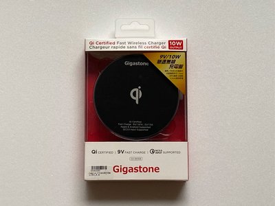 【大囍本舖】Gigastone 9V/10W急速無線充電盤