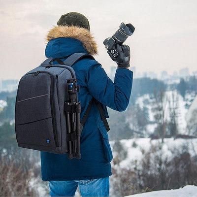 戶外旅行大容量筆記本電腦攝影包數碼相機背包相機單反雙肩背包