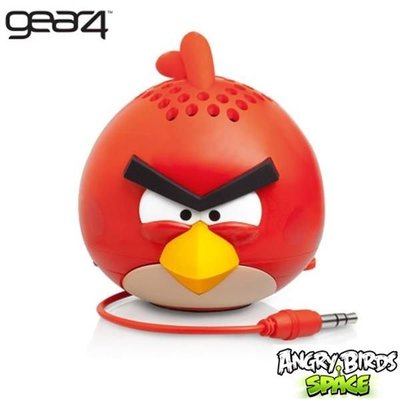 Angry Birds Mini Speaker 憤怒鳥迷你系列重低音喇叭-憤怒紅鳥 Red Bird