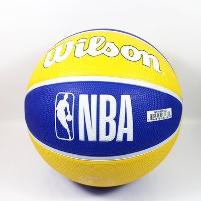 加送籃球與籃球袋 Wilson NBA隊徽系列 21' 勇士 橡膠 籃球 # 7WTB1300XBGOL  [迦勒]