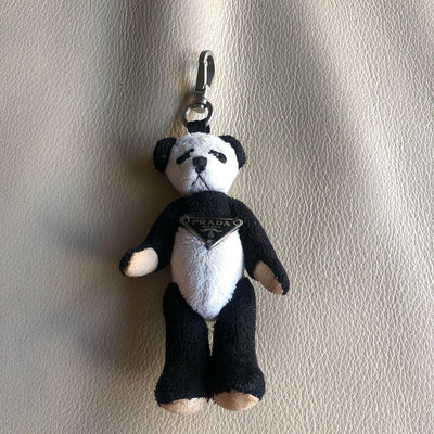 [品味人生2]保證正品 Prada 熊貓 小型 包包 吊飾