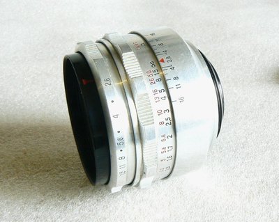 【悠悠山河 】百年鷹眼 白銀鏡 M42口--Carl Zeiss Jena 50mm F2.8 1Q頂級鏡片TESSAR