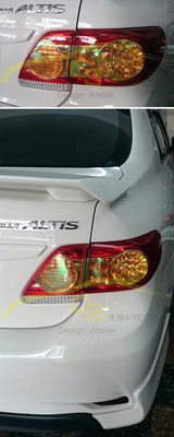 【C3車體彩繪工作室】Toyota Altis 10代小改款專用 尾燈 變色膜 貼片 4色 改色 造型 車標 改裝