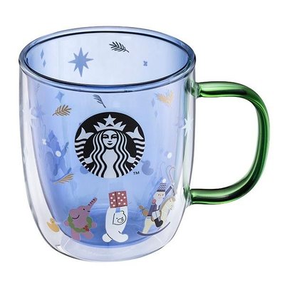 星巴克 玩具動員雙層玻璃杯 Starbucks 2022/11/2上市