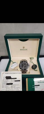 Rolex 114060(2017 國內保單）單盒齊全