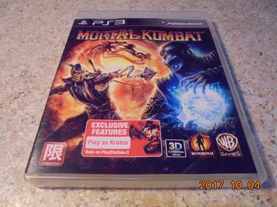 PS3 真人快打9 Mortal Kombat 英文版 直購價900元 桃園《蝦米小鋪》