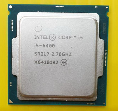 {土城}6代Intel Core i5-6400_2.7GHz_1151腳位CPU_良品