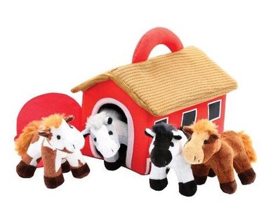 8047A 歐洲進口 限量品 馬廄小馬房子娃娃套裝可愛馬馬房屋造型絨毛玩偶家家酒毛絨娃娃擺設玩具送禮禮物