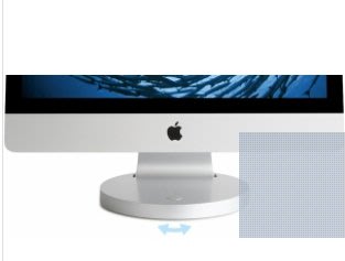 Rain Design i360 20-23吋 iMac 桌上型鋁質旋轉立架