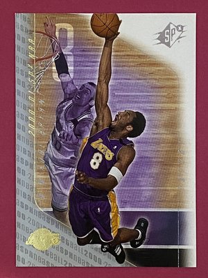 2000-01 Upper Deck SPx #38 Kobe Bryant Los Angeles Lakers