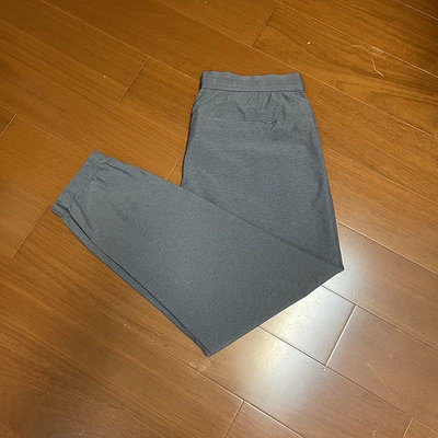 （Size L) 優衣庫 UNIQLO 灰色束口休閒褲  （褲-3）