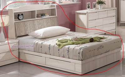 【N D Furniture】台南在地家具-日式防蛀木芯板立體紋路收納床箱+二大抽床底3.5尺單人床架組TH