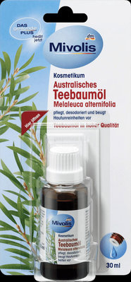 【歐德倉庫】德國DM Mivolis 茶樹精油 《30ml》澳洲茶樹精油 Das gesunde Plus