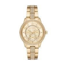 雅格時尚精品代購Michael Kors MK6613金色時尚羅馬三眼計時手錶 時尚手錶 腕錶 歐美時尚 美國代購
