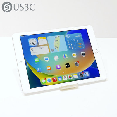 【US3C-青海店】【一元起標】台灣公司貨 Apple iPad Pro 9.7吋 128G WiFi+LTE 銀色 Retina 指紋辨識 二手平板