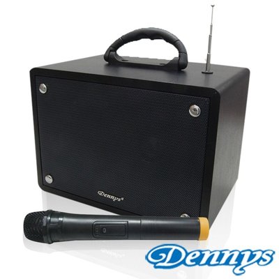［Dennys丹尼斯］無線麥克風教學擴音機（藍牙功能）WS-350BT無線麥克風/收音機/USB