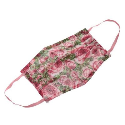 芭比日貨*~日本製 LA LUICE 鄉村玫瑰口罩保護套 現貨