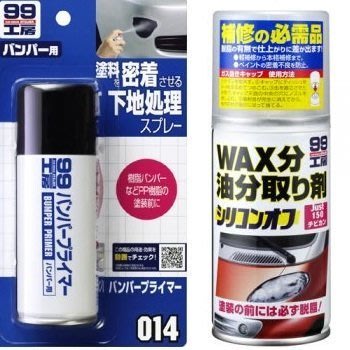 【car上首創】 日本進口 soft99 保險桿打底處理劑(塑膠底漆+去蠟劑 (300ml) 合購優惠 508元