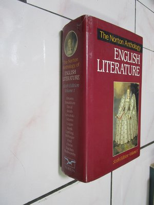 典藏乾坤&amp;書-- the norton anthology of english literature  BASE j