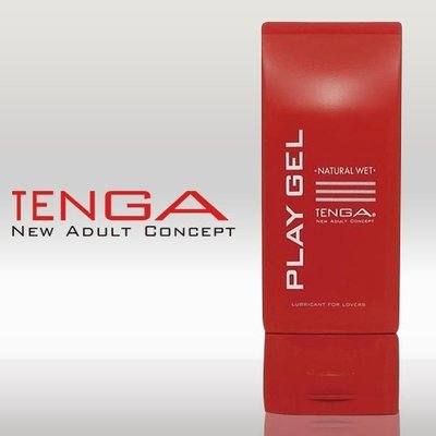 ♥誘惑精靈♥首選-日本TENGA-PLAY GEL-NATURAL WET 自然清新型潤滑液(紅)150ml