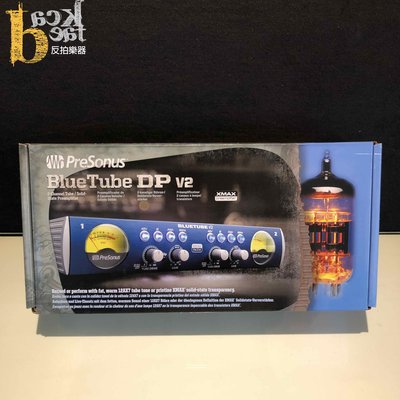 [反拍樂器] Presonus BlueTube DP V2 兩軌 麥克風/吉他/貝斯 真空管 前級放大器 免運費 公司