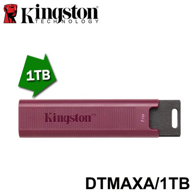 【MR3C】含稅 KINGSTON 金士頓 DTMAXA 1TB DataTraveler Max Type-A 隨身碟