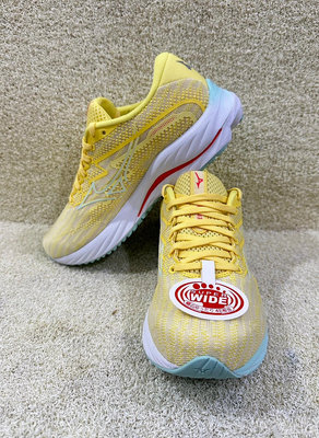 = 威勝 運動用品 =23年下 Mizuno WAVE RIDER 27 SW (寬楦) 女慢跑鞋 J1GD230677