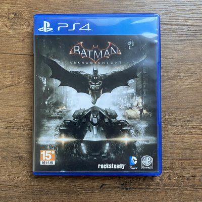 【PS4】蝙蝠俠 阿卡漢騎士 亞洲英文版 Batman Arkham Knight 這片沒出中文 現貨下單就寄
