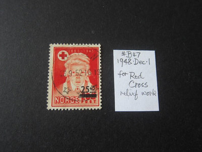 【雲品14】挪威Norway 紅十字會,防癆,護士醫生郵票 FU 庫號#B528 14138