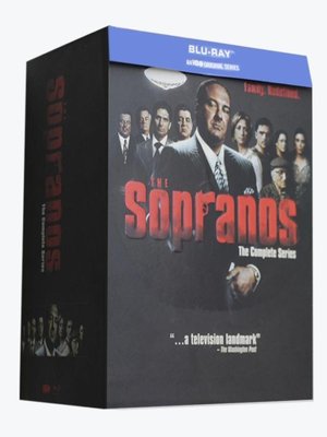 【優品音像】 原版美劇藍光BD 黑道家族 The Sopranos全6季28碟dvd英文收藏版 精美盒裝