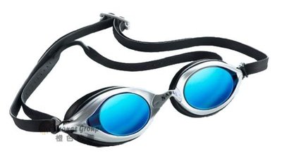 【黑貂SABLE】(RS-101MT/C3藍色款)競速型泳鏡(3D極致鍍膜鏡片)