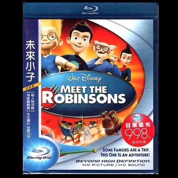 BD藍光】未來小子Meet The Robinsons(得利公司貨) - 迪士尼最新CGI動畫