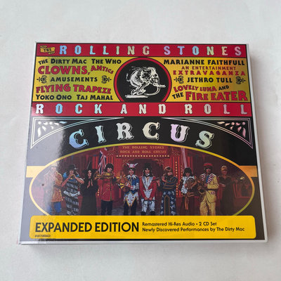 全新CD 滾石樂隊 The Rolling Stones Rock And Roll Circus 2CD cd碟片正版