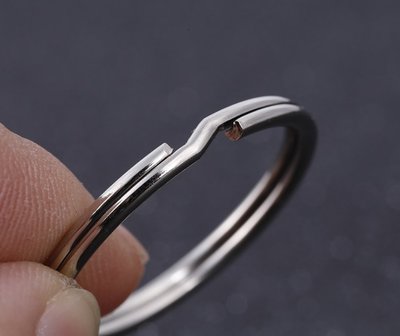 G-046 圓圈 30mm 304不銹鋼 圓形鑰匙圈 實用手工材料 單個鑰匙圈 鑰匙鏈配件 奶嘴鏈連接扣 飾品配件