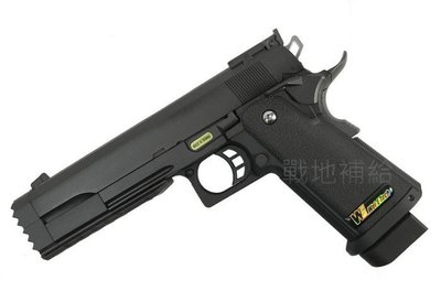 【戰地補給】台灣製WE HI-CAPA 5.2吋龍戰鬥R版全金屬CO2槍(滑套可動可後定，後座力大)
