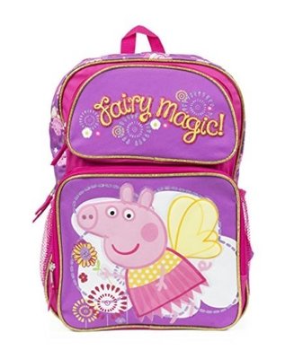 預購 來自英國粉紅豬小妹 Peppa Pig 佩佩豬 粉紅仙子豬小妹 喬治豬 小童後背包 雙肩背包 兒童背包 生日禮