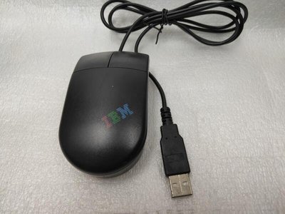 【電腦零件補給站】IBM MU08T USB 滾輪滑鼠 小黑滑鼠