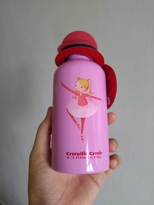 【東東屋】美國品牌 Crocodile Creek 環保兒童不鏽鋼水瓶(芭蕾舞伶/ 恐龍)