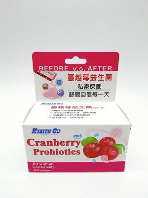 【誠意中西藥局】生達蔓越莓益生菌顆粒劑 30包/盒