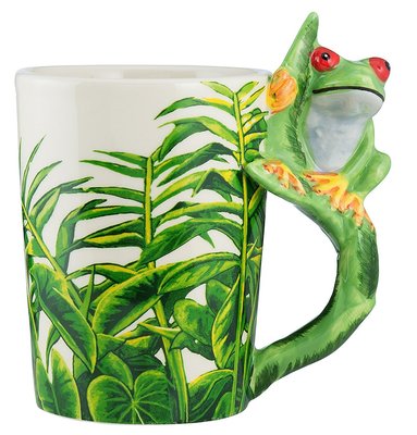 【丹】A_Wildlife Series Coffee Mug Frog 青蛙 造型 馬克杯