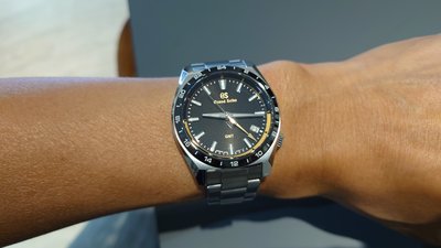 【Grand Seiko】SBGN023 GS 創業140週年紀念限量款GMT超級石英錶 Caliber 9F86