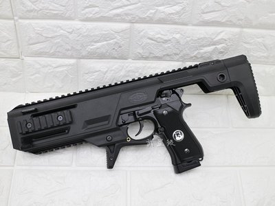 台南 武星級 iGUN 貝瑞塔 M9A1 手槍 CO2槍 連發版+ 衝鋒套件 (GBB衝鋒槍BB槍M92M9玩具槍空氣槍