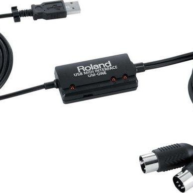 造韻樂器音響- JU-MUSIC - ROLAND MIDI線 UM-ONE MK2 USB MIDI 錄音 樂器