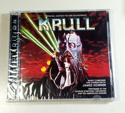 "仙侶奇兵 2CD完整版(Krull)"- James Horner,全新美版,99