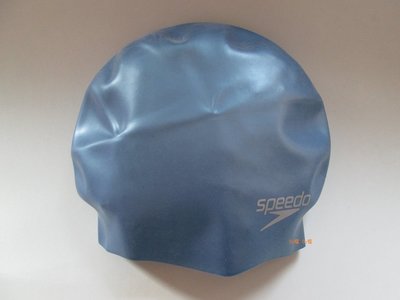 SPEEDO泳帽-成人泳帽/ 成人矽膠泳帽 Plain Moulded SD870984C816綠藍 每頂208元