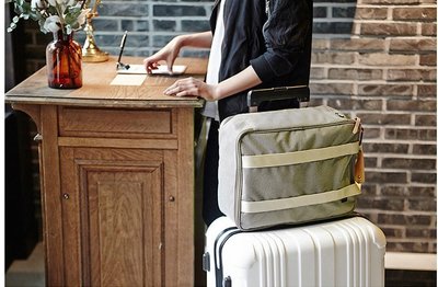 出口韓國 法蒂希短途旅行包大容量隨身衣物收納包男女單肩行李包