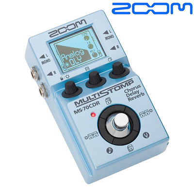 『ZOOM』電吉他綜合效果器 MS-70CDR / 歡迎下單寄送門市自取