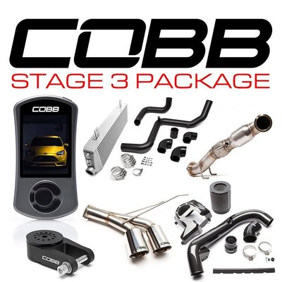 =1號倉庫= COBB Tuning Stage 3 動力套裝 碳纖維進氣 電腦 FORD FOCUS ST MK3