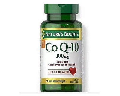 美國Nature’s Bounty CoQ10 輔酶Q10 100mg*75粒 Q10【簡愛美妝】